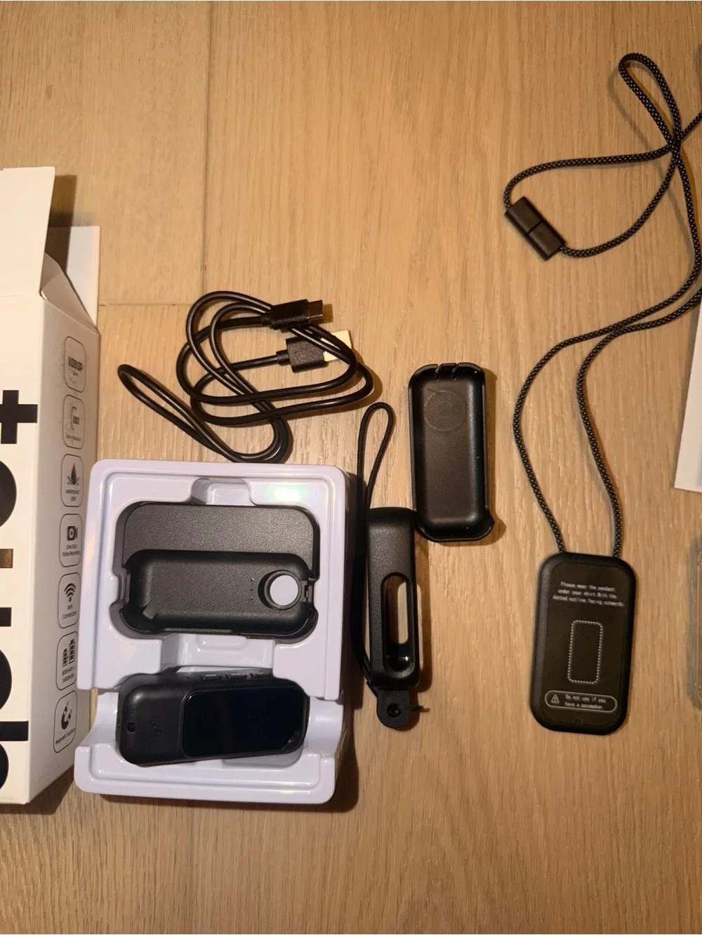 Thumb Action Camera, POV Camera Hands-Free Recording 180 rotating length